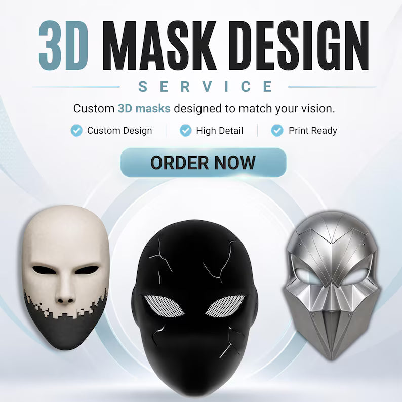 Custom 3D Mask Modeling Service
