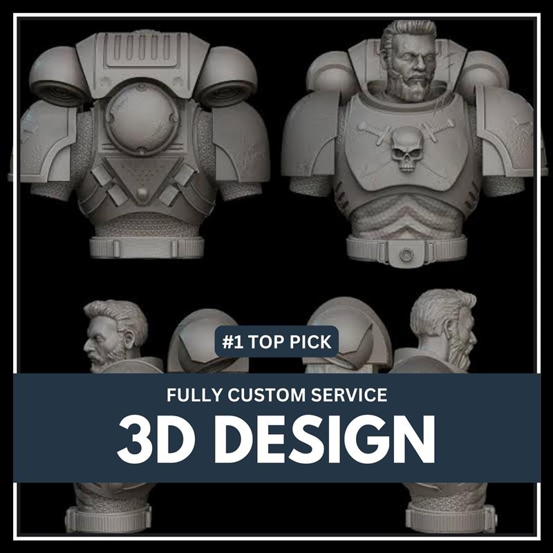 Custom CAD 3D Modeling for Mechanical Parts