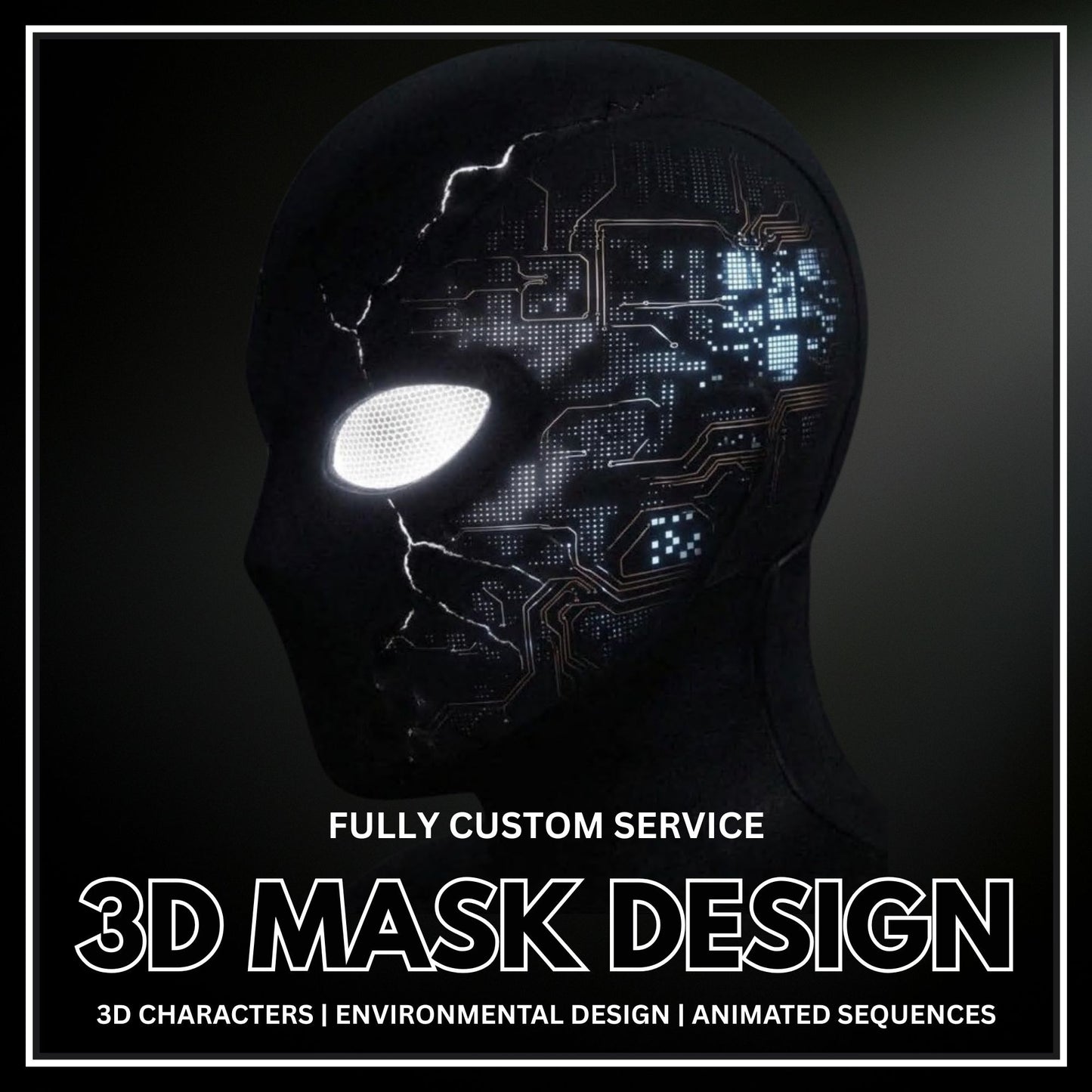 Custom 3D Mask Modeling Service