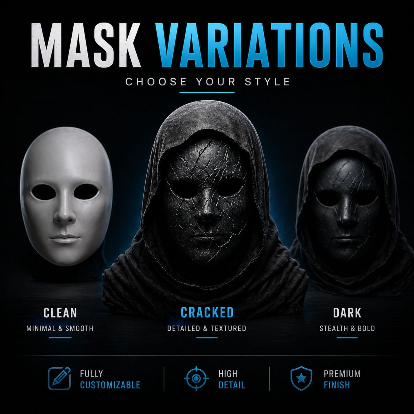 Custom 3D Mask Modeling