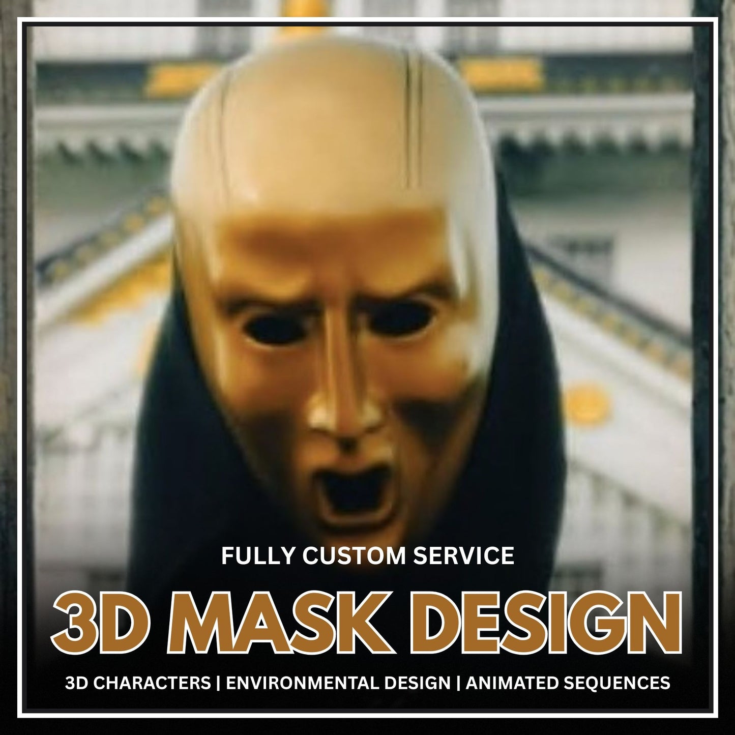 Custom 3D Mask Modeling Service