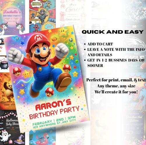 Made-to-Order Invitation
