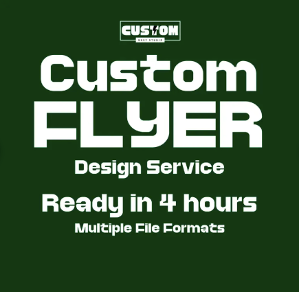Custom Flyer Design Service