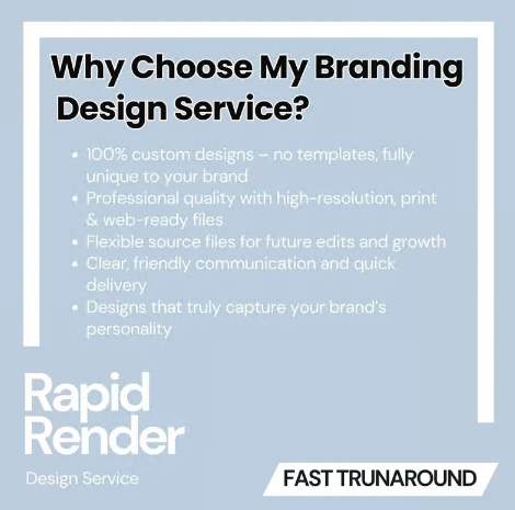 Luxury Branding Design Service, Custom Logo