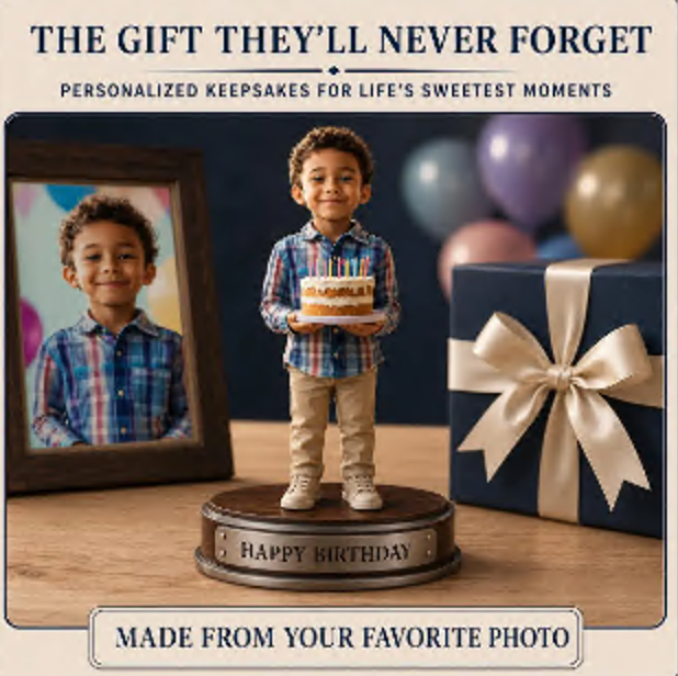 Custom 3D Figurine From Photo