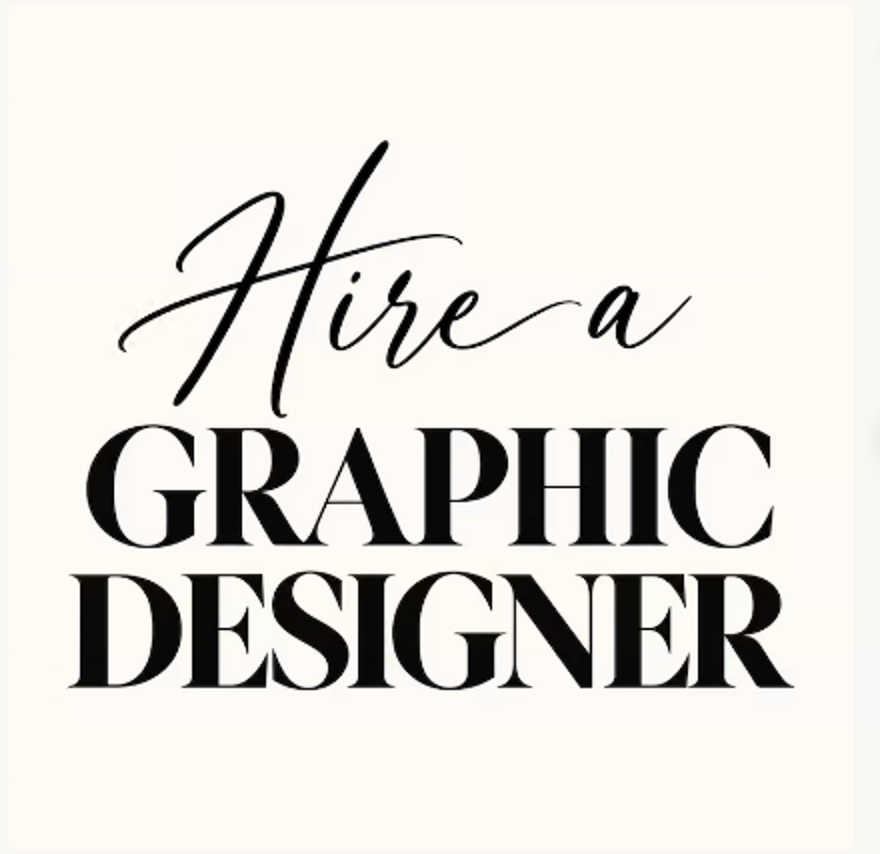 Hire a Graphic Designer