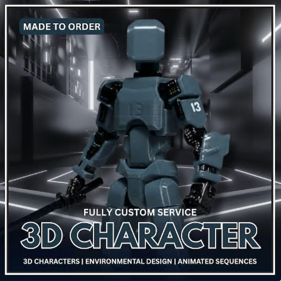 Custom High Detail 3D Modeling Service