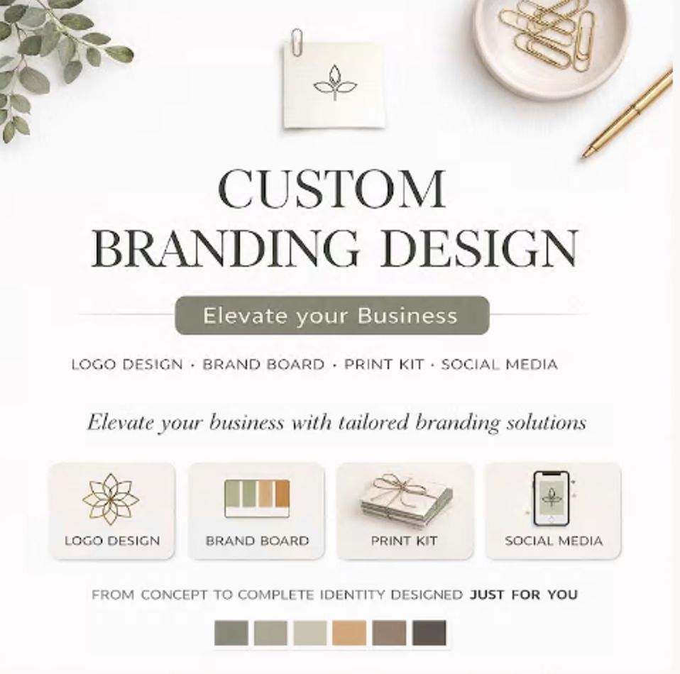 Custom Branding & Logo Design