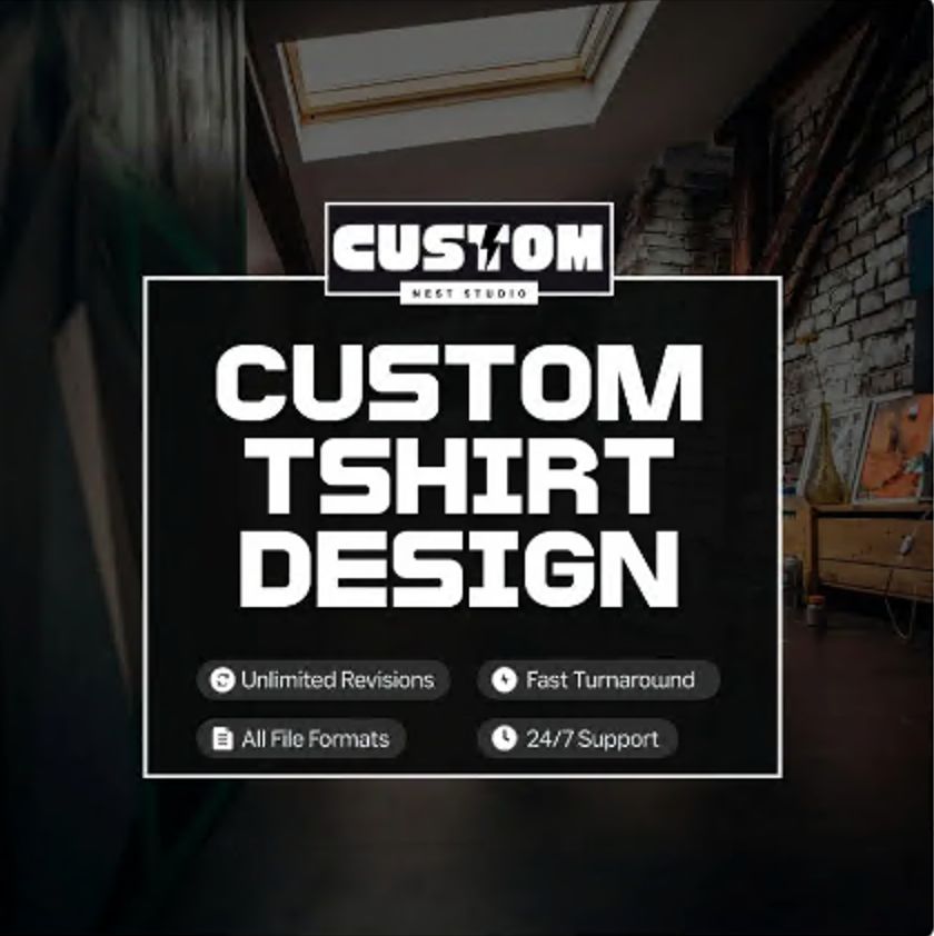 Custom T-Shirt Design Service