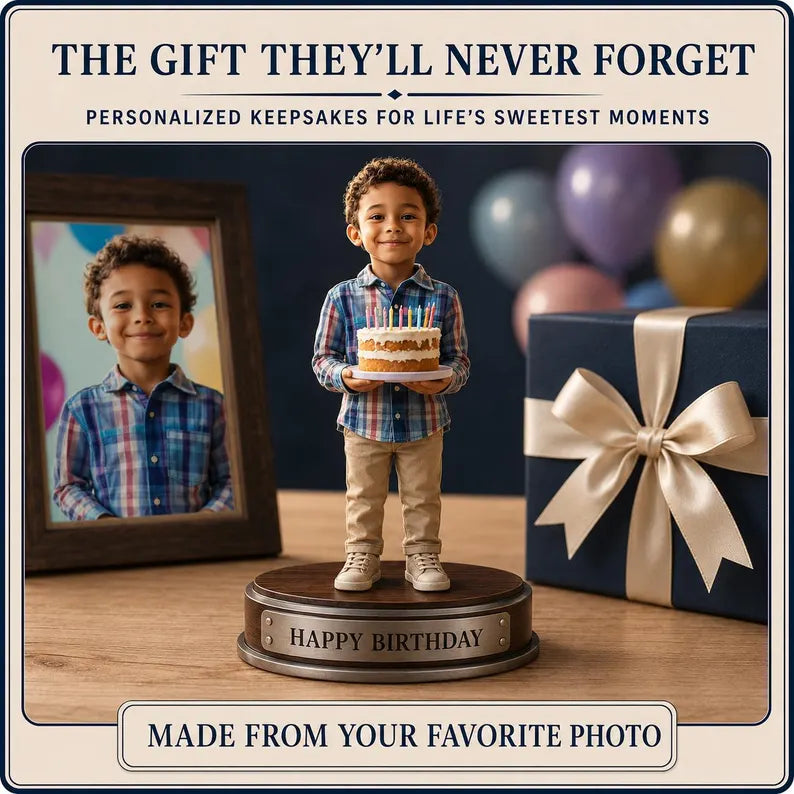 Custom 3D Figurine From Photo