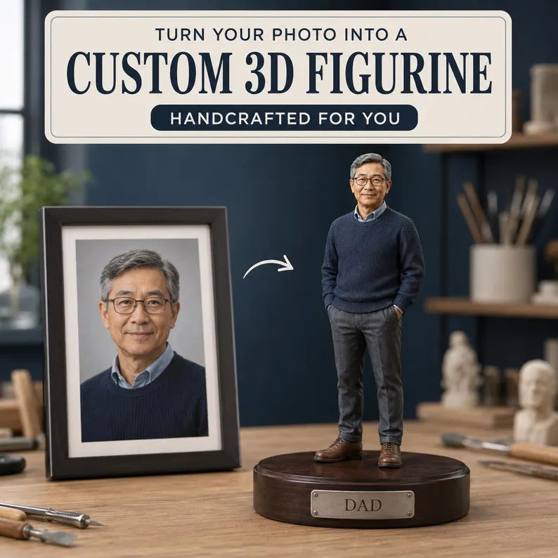 Custom 3D Figurine From Photo